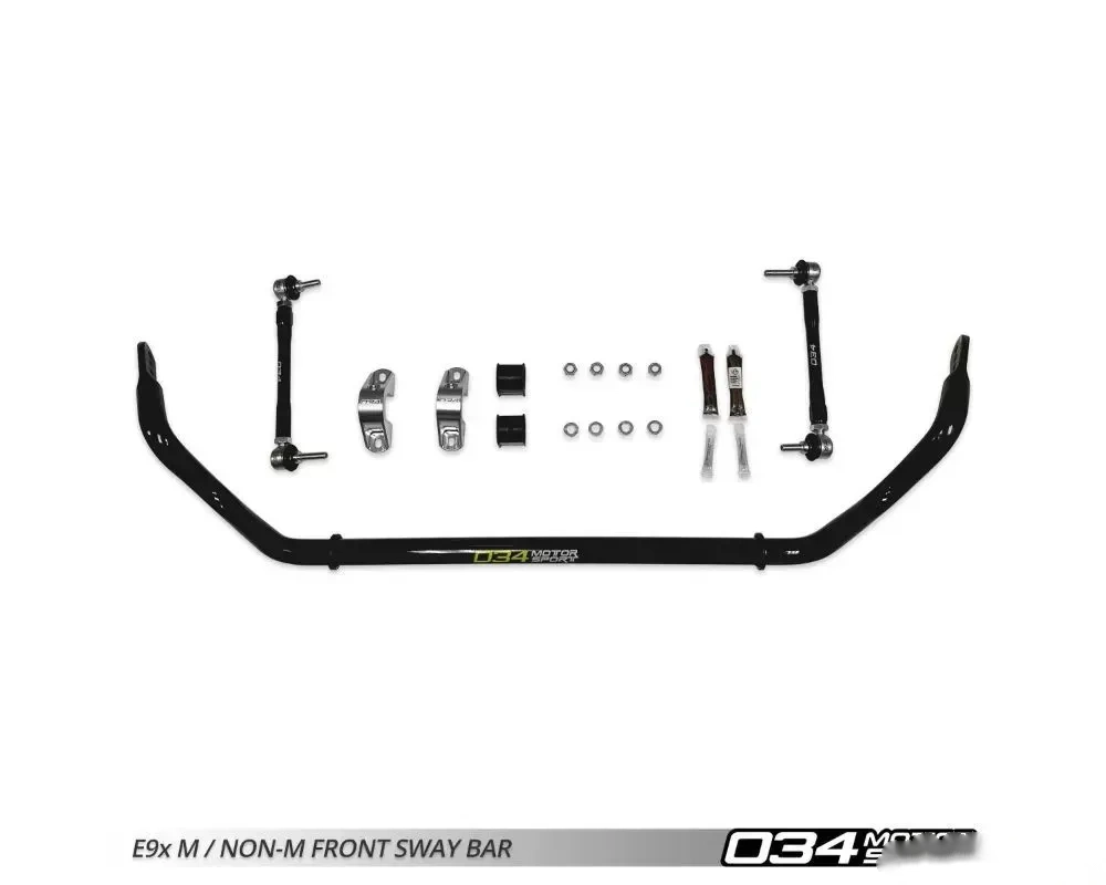 034Motorsport Dynamic+ Front Sway Bar Kit for BMW E9X 325i 328i 330i 335i 335d 2006-2013