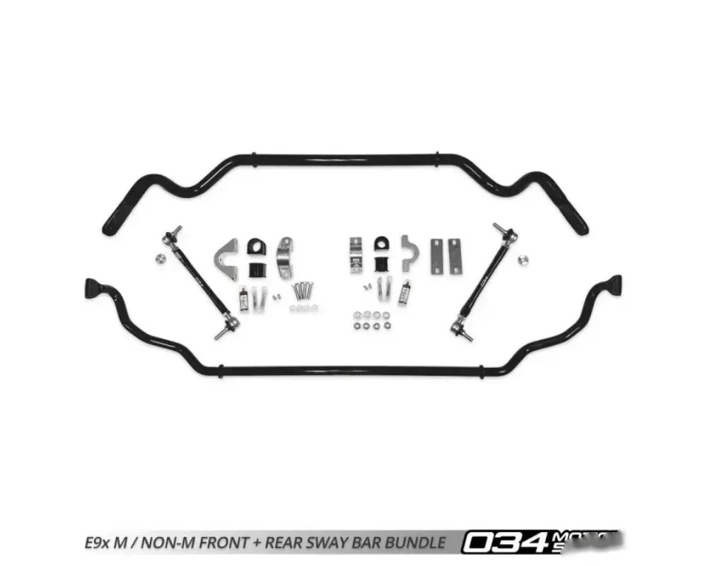 034Motorsport Dynamic+ Front & Rear Sway Bar Kit for BMW M3 E9X 2006-2013, 30mm & 22mm