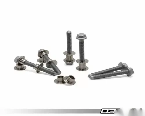 034 Motorsports Stainless Steel Subframe Locking Collar Upgrade Kit for Audi TT/TTS/TTRS 2008-2013