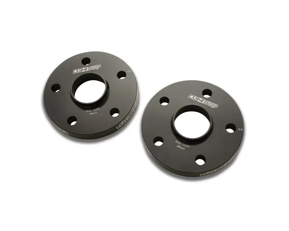 034 Motorsports 20mm Wheel Spacer Pair for Audi/Volkswagen 5x112mm 57.1mm Center Bore