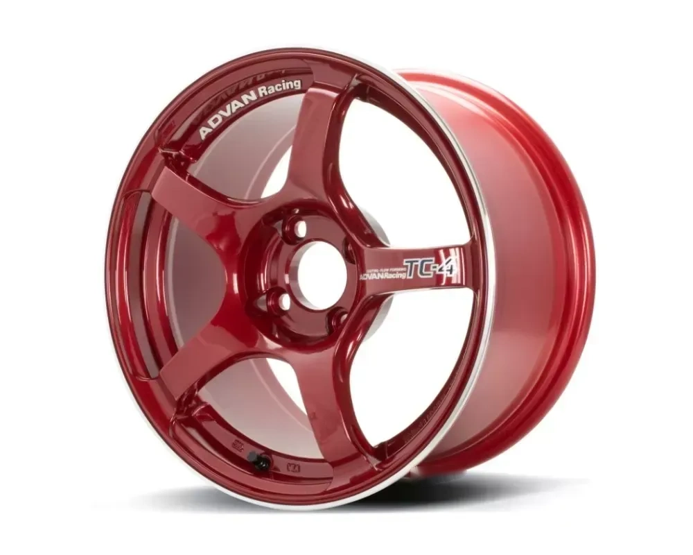Advan TC-4 Wheel 16x7 4x100 42mm Racing Candy Red & Ring