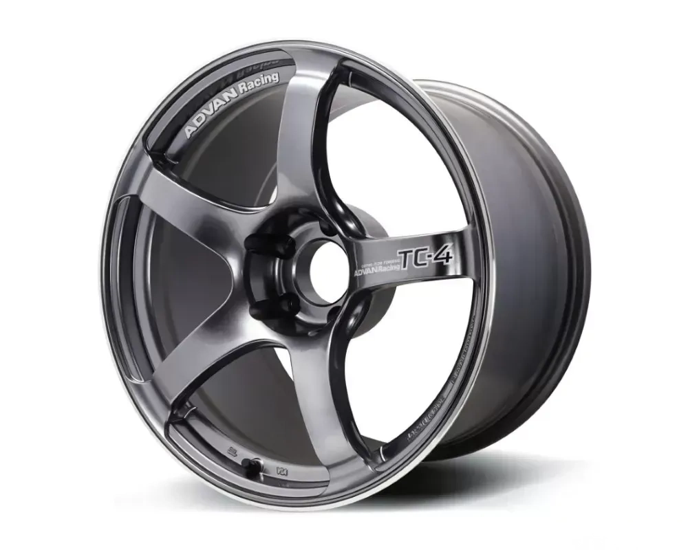 Advan TC-4 Wheel 17x9 5x114.3 35mm Racing Gunmetallic & Ring