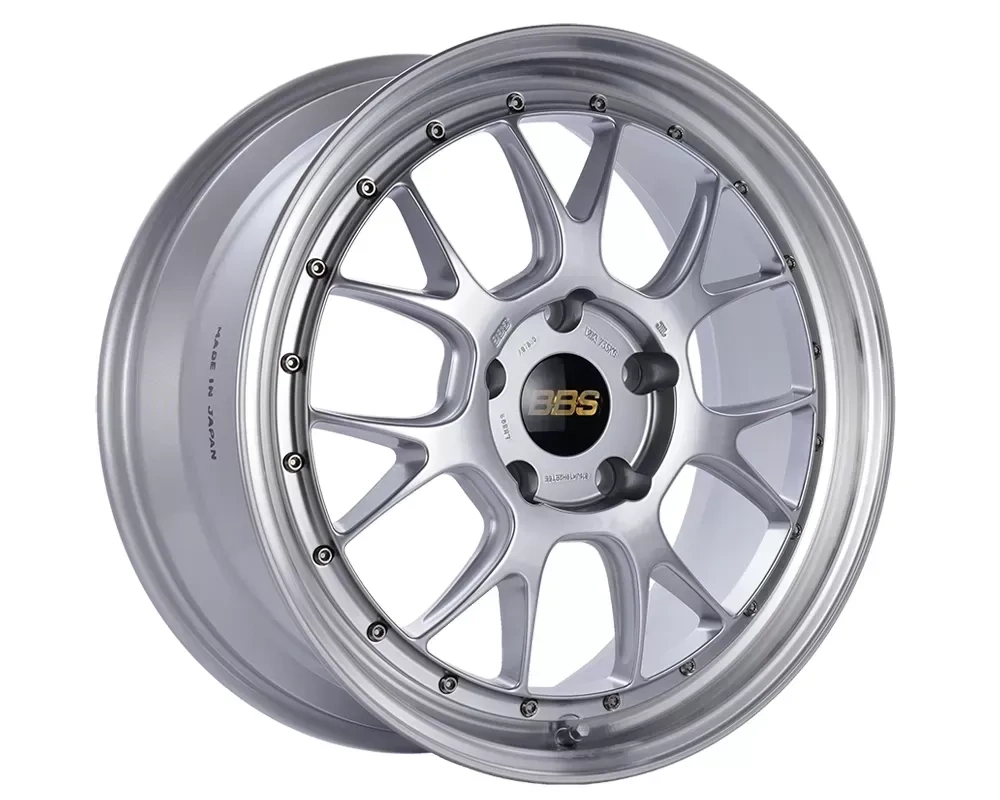 BBS LM-R Wheel 19x9.5 5x120 35mm Diamond Silver | Diamond Cut Rim