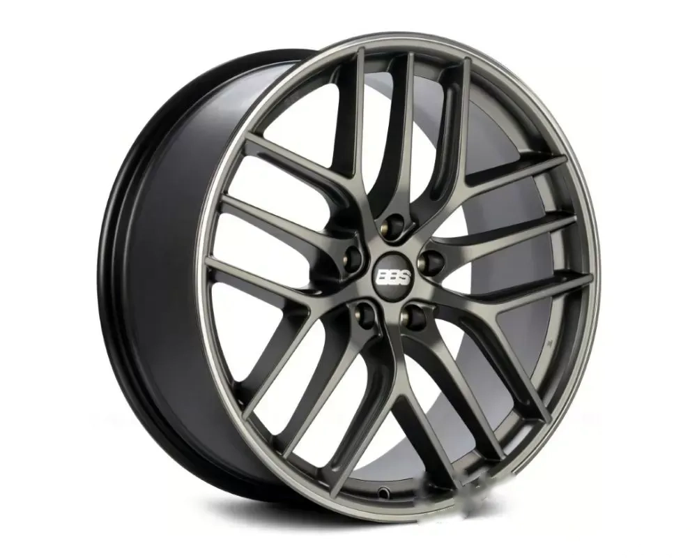 BBS Wheels CC-R Wheel 19x8 5x112 44mm Platinum Polished Rim