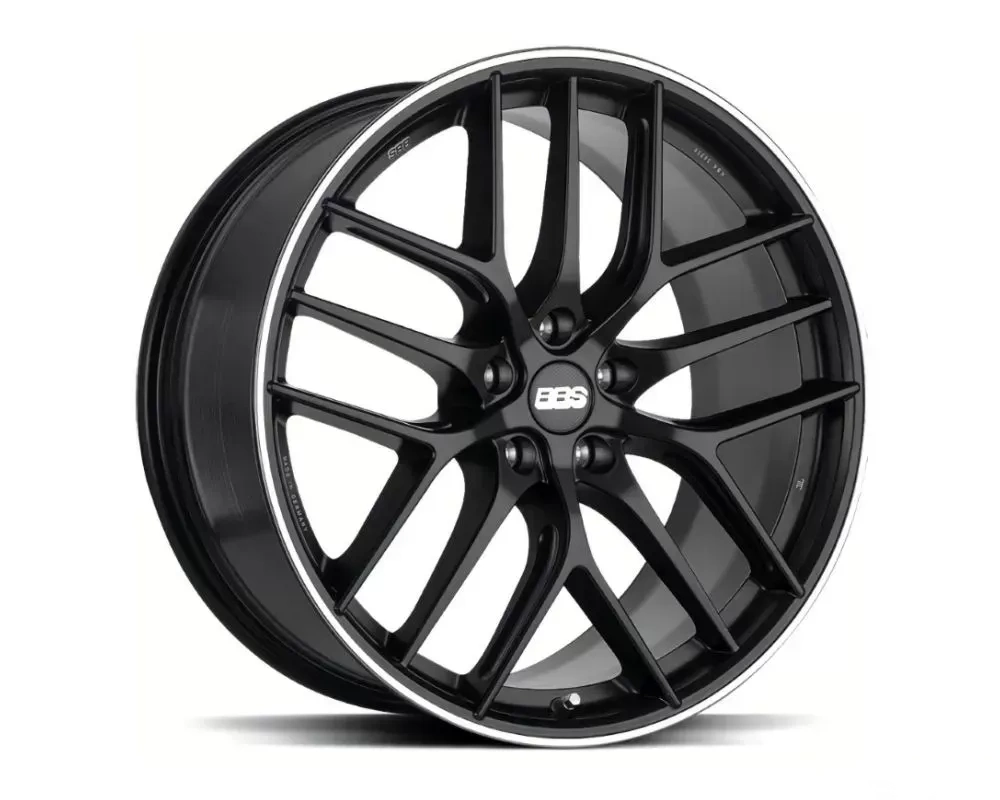 BBS Wheels CC-R Wheel 19x8 5x120 45mm Black Center Polished Rim