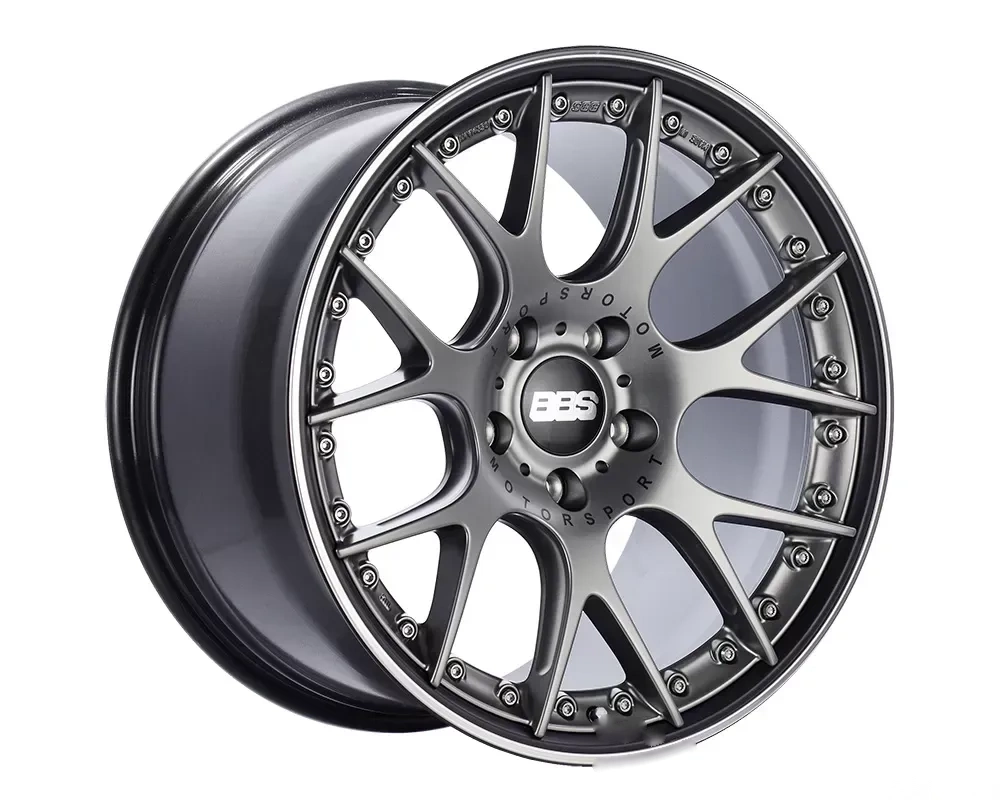 BBS Wheels CH-R II Wheel 21x10.5 5x120 35mm Platinum Center Black Rim