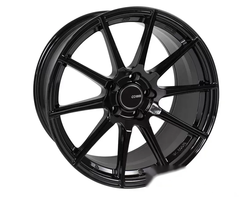 Enkei TS10 Wheel Tuning Series Gloss Black 17x8 4x100 40mm