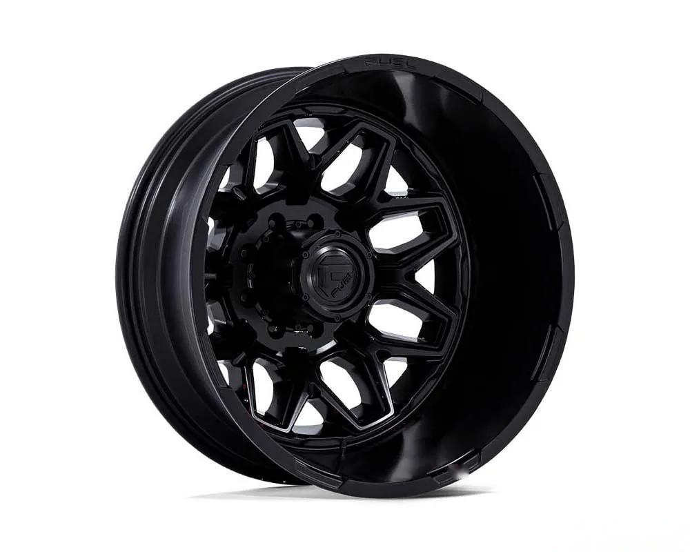 FUEL Wheels D871 Flux Dually Wheel 22x8.25 8x165.1 -240mm Blackout