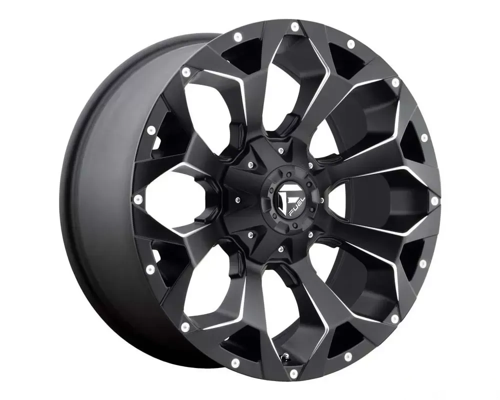 FUEL D546 Assault Wheel 20x9 5X108/5X127 30mm Matte Black Milled
