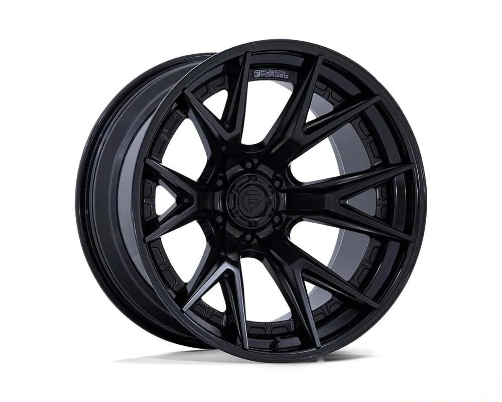 Fuel FC402 Catalyst Wheel 20x9 6x135 01mm Matte Black w/ Gloss Black Lip