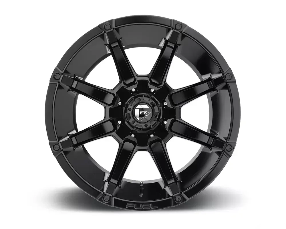 FUEL D575 Coupler Gloss Black 1-Piece Cast Wheel 20x10 8x170 -24mm