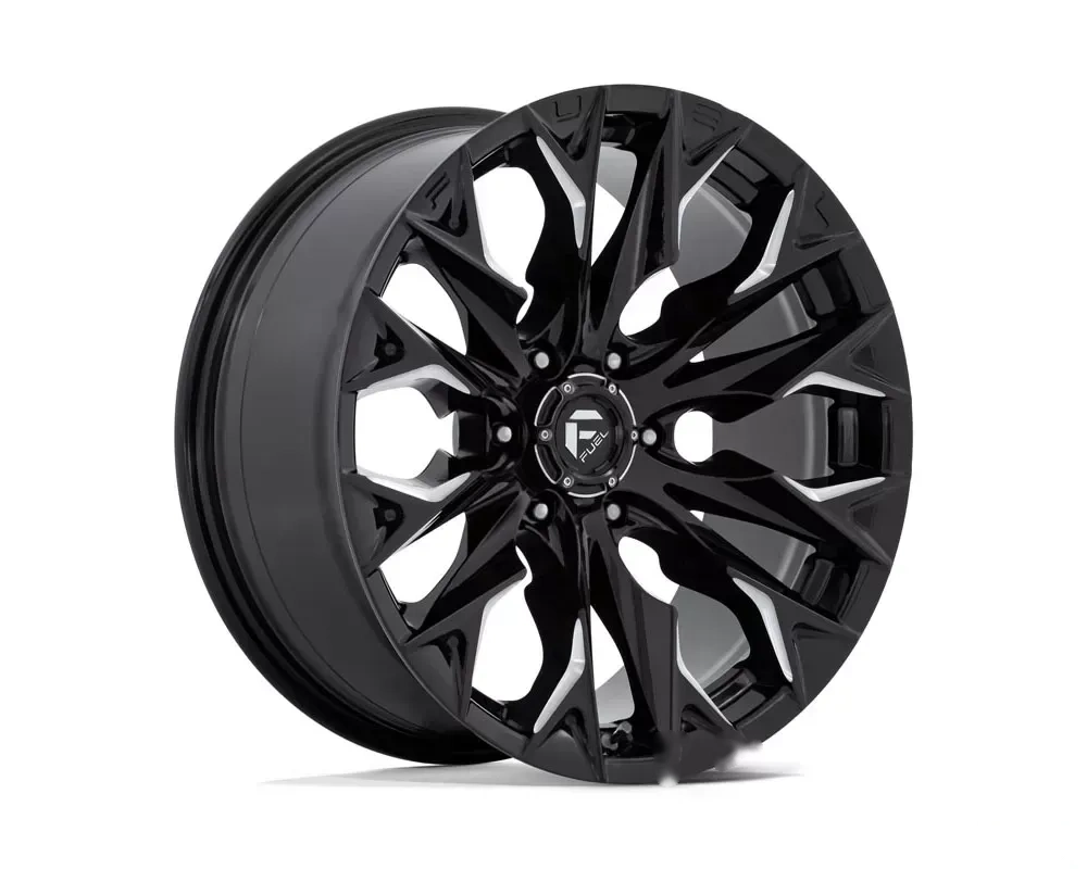 FUEL D803 Flame Wheel 20x9 6x135 1mm Gloss Black Milled