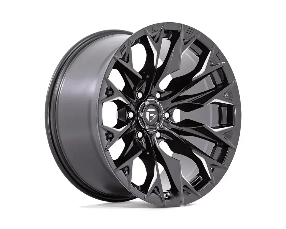 FUEL D803 Flame Wheel 20x9 8x170 20mm Gloss Black Milled