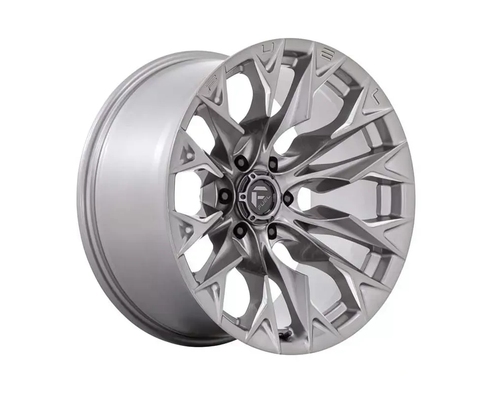 FUEL 1PC D806 Flame Wheel 22x10 6x135 -18mm Platinum
