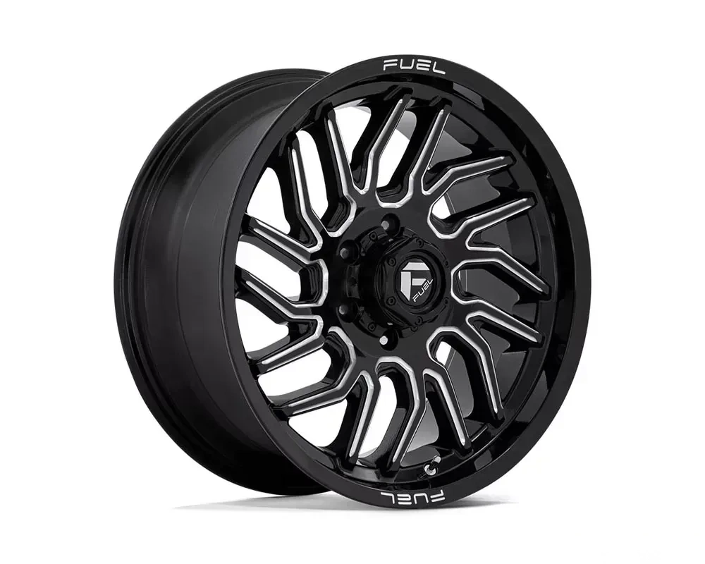 FUEL D807 Hurricane Wheel 20x9 6x135 20mm Gloss Black Milled