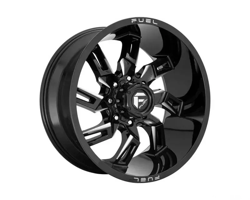 FUEL D747 Lockdown Wheel 20x9 8x170 1 Gloss Black Milled