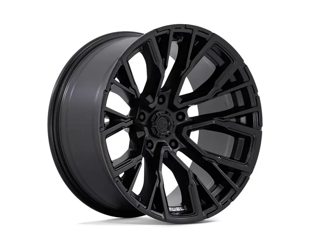FUEL D847 Rebar Wheel 20x10 5x5.5 -18mm Blackout