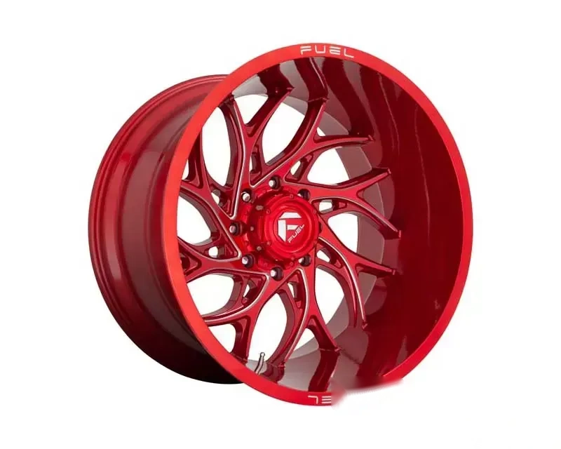 Fuel D742 Runner Wheel 26x14 6x5.5 -75 Candy Red Milled