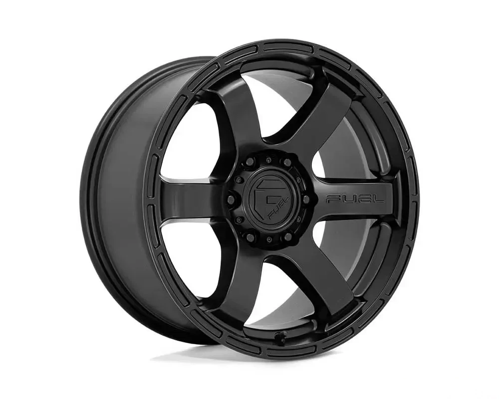 FUEL 1PC D766 Rush Wheel 18x9 6x4.5 20mm Satin Black