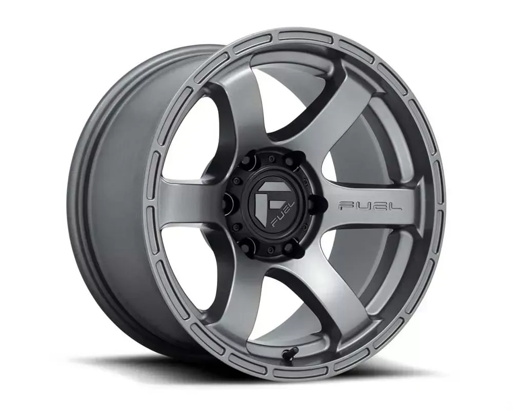 FUEL 1PC D767 Rush Wheel 18x9 6x5.5 -12mm Matte Gun Metal