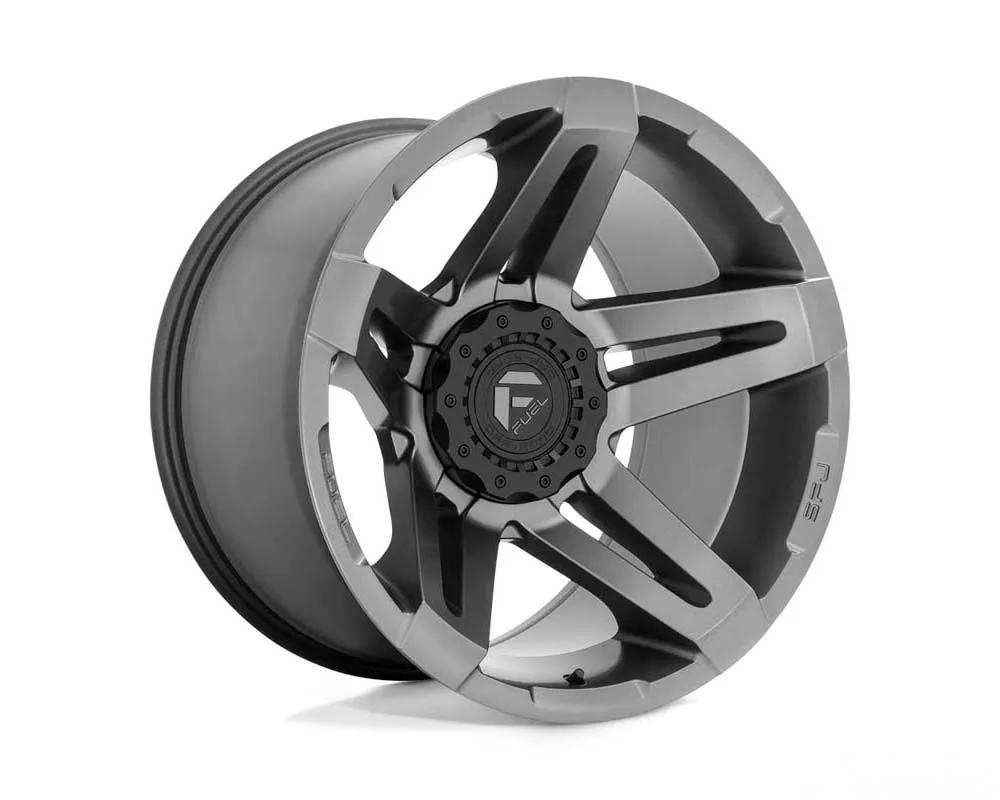 FUEL D764 SFJ Wheel 20x9 6x135/6x139.7 1mm Matte Gun Metal