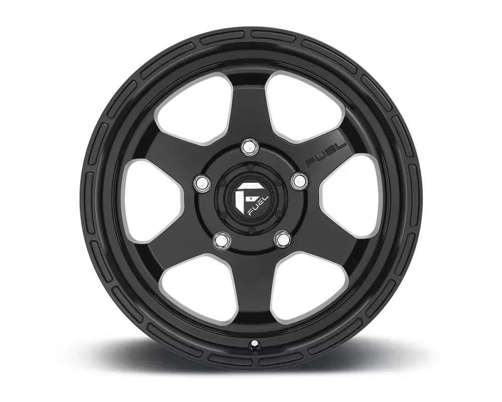 FUEL D664 Shok Matte Black 1-Piece Cast Wheel 18x9 5x150 01mm