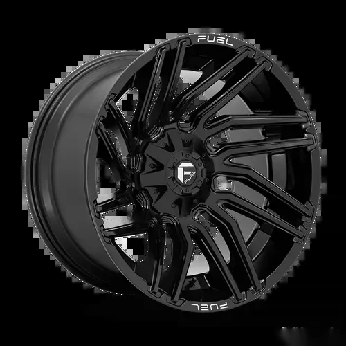 FUEL 1 Piece D776 Typhoon Wheel 22x12 5x4.5/5.0 -44mm Gloss Black