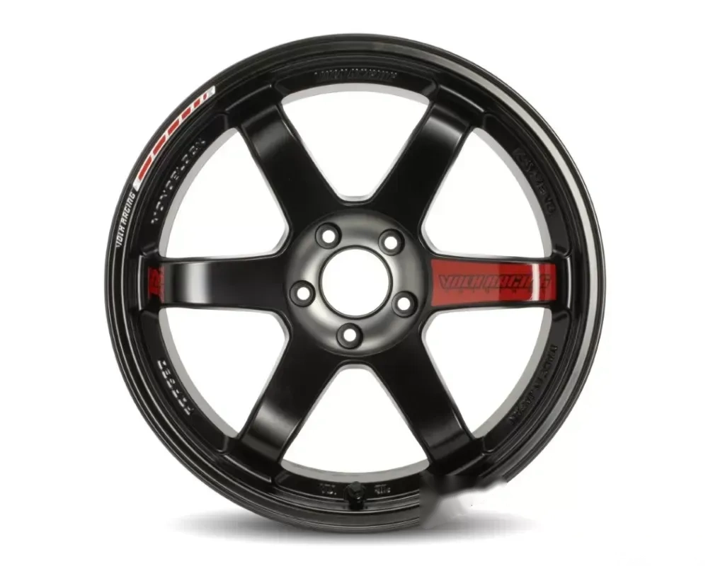 Volk Racing TE37 SL Black Edition III Wheel 18x9.5 5x120 37mm Pressed Black/Rim REDOT