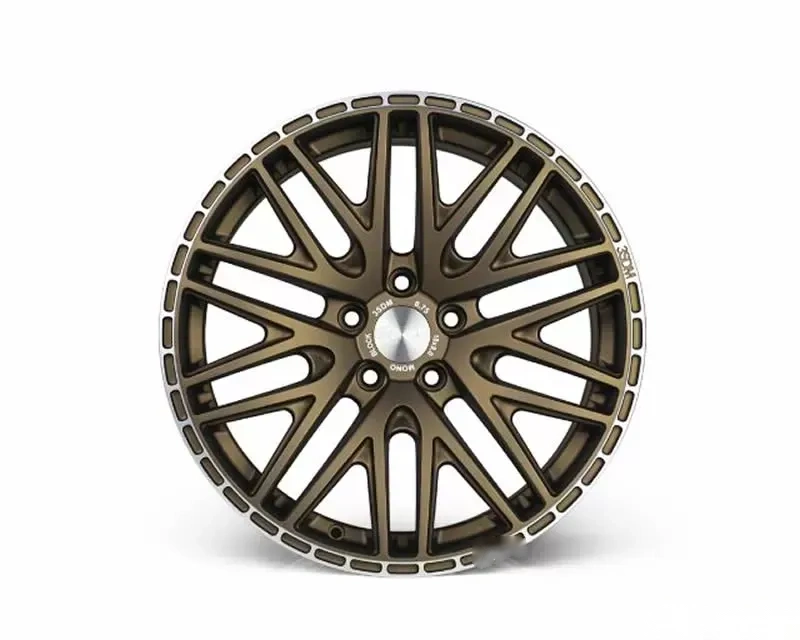 3SDM 0.75 Wheel 18x9 5x112 35mm Satin Bronze / Machined Lip Wheel
