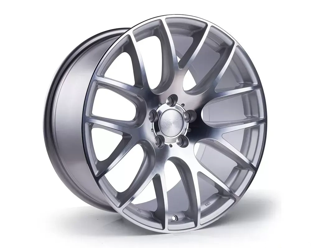 3SDM 0.01-SF Wheel 18x8.5 5x112 et45 CB73.1 Silver Cut - Max Load 875kg