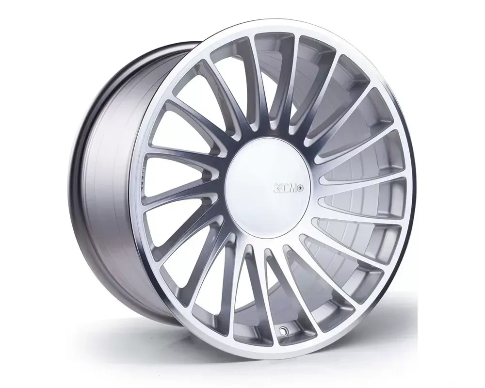 3SDM 0.04-SF Wheel 18x8.5 5x100 et35 CB73.1 Silver Cut - Max Load 875kg