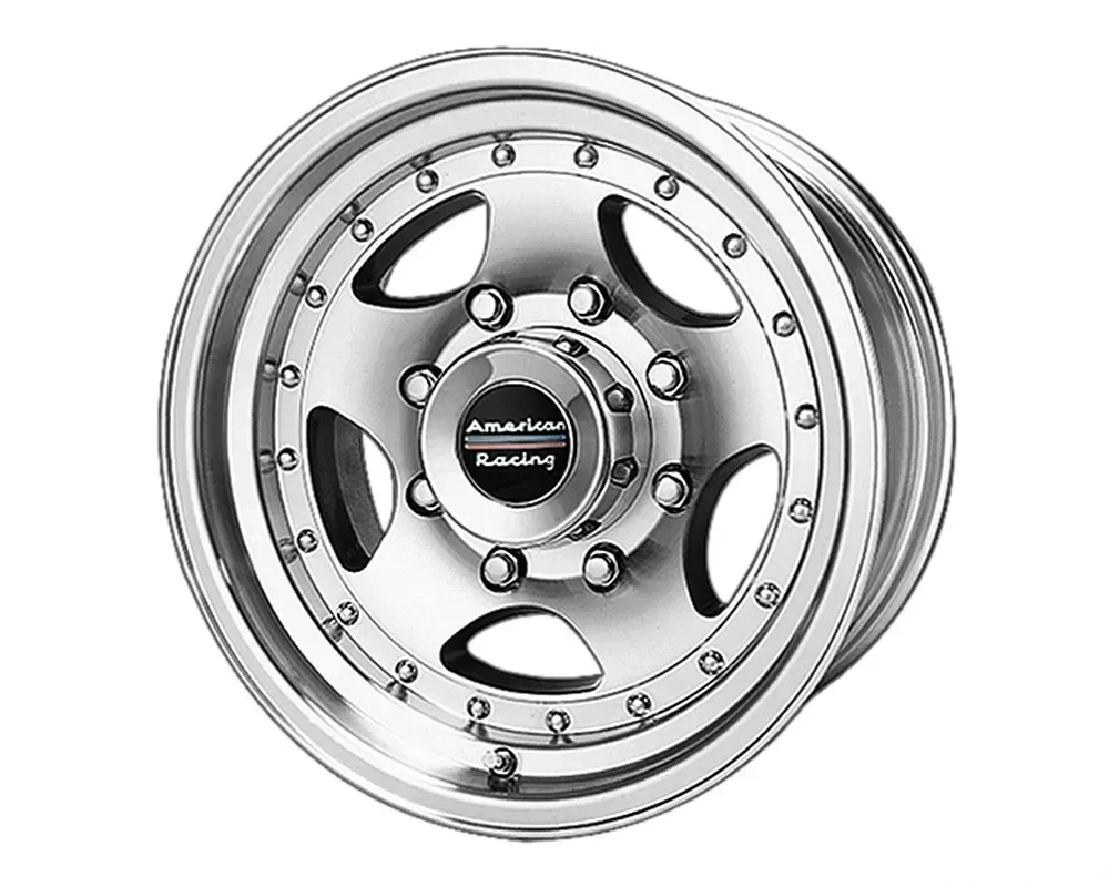 American Racing AR23 15x8 5x5x114.3 -19mm Machined Wheel