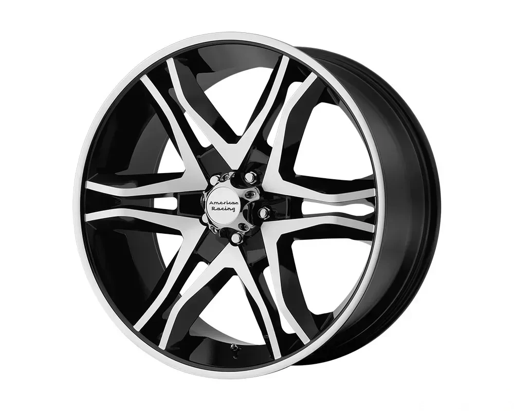 American Racing AR893 Mainline 18x8.5 6x6x135 +30mm Gloss Black Machined Wheel