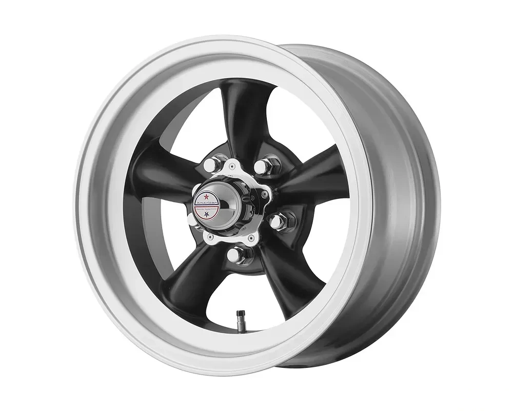 American Racing VN105 Torq Thrust D 14x6 5x5x114.3 -2mm Satin Black Machined Lip Wheel