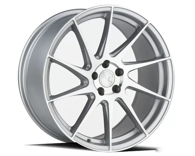 AodHan Wheels AH09 Wheel 18x9.5 (Driver Side) 5x114.3 35 Gloss Silver Machined Face