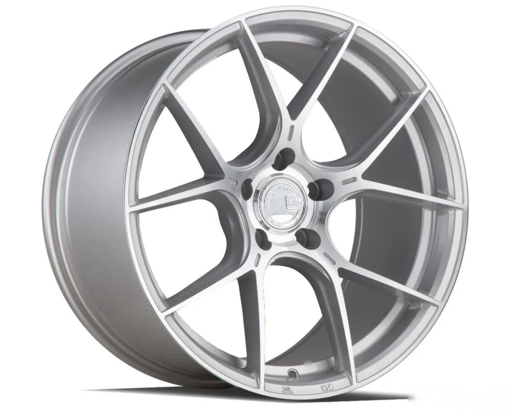 AodHan Wheels AH-11 Wheel 18x9.5 5x114.3 35mm Gloss Silver Machined Face