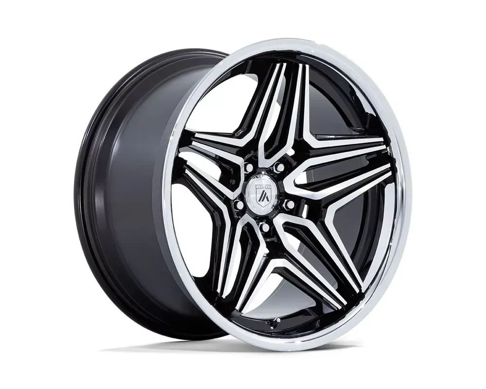Asanti ABL-46 Duke Wheel 22x10.5 5x115 18mm Gloss Black Machined