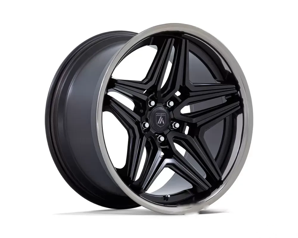 Asanti ABL-46 Duke Wheel 22x10.5 5x115 18mm Satin Black w/DDT Lip