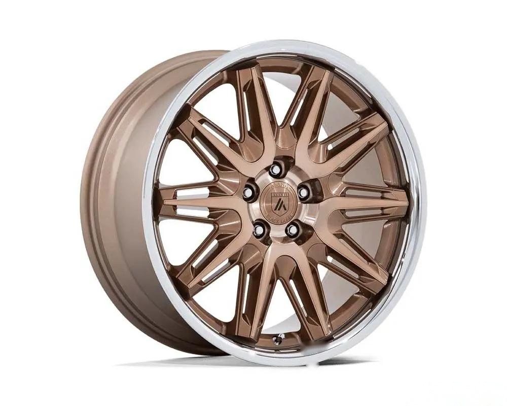 Asanti ABL-47 Imperator Wheel 22x10.5 5x120 Bronze Machined w/Bronze Tint & SS Lip
