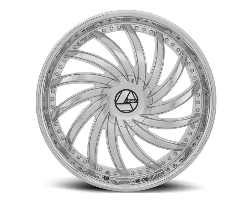 Azara 508 Wheel 30x9.5 Blank 15mm Chrome