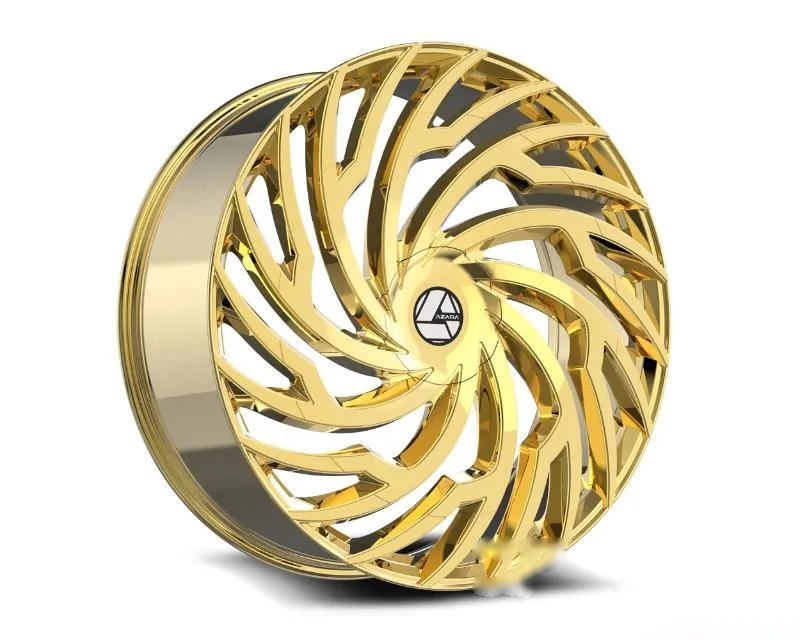 Azara 536 Wheel 24x9 5x115|5x120 15mm Nano Gold