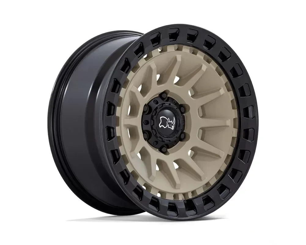 Black Rhino Barrage Wheel 18x9 6x135 0mm Desert Sand On Matte Black