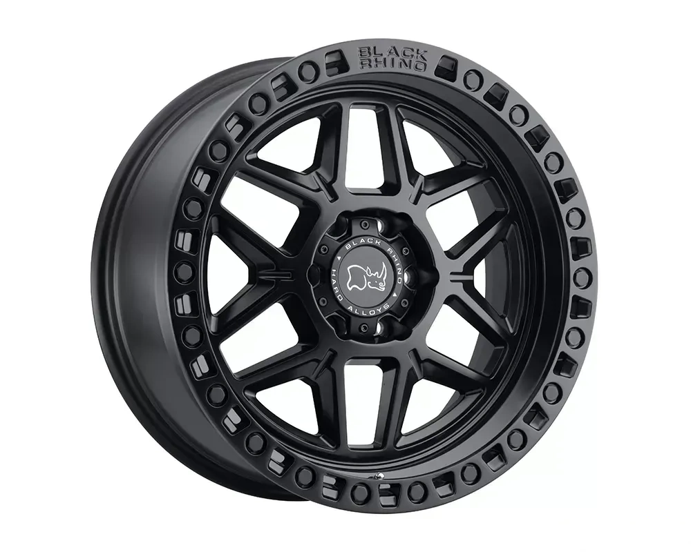 Black Rhino Kelso Wheel 18x9 6x135 12mm Matte Black w/Black Bolts