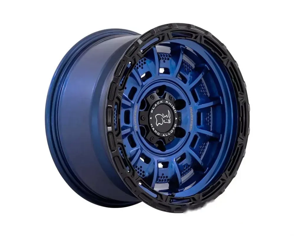 Black Rhino Legion Wheel 17x9 6x5.5 -12mm Cobalt Blue w/Black Lip