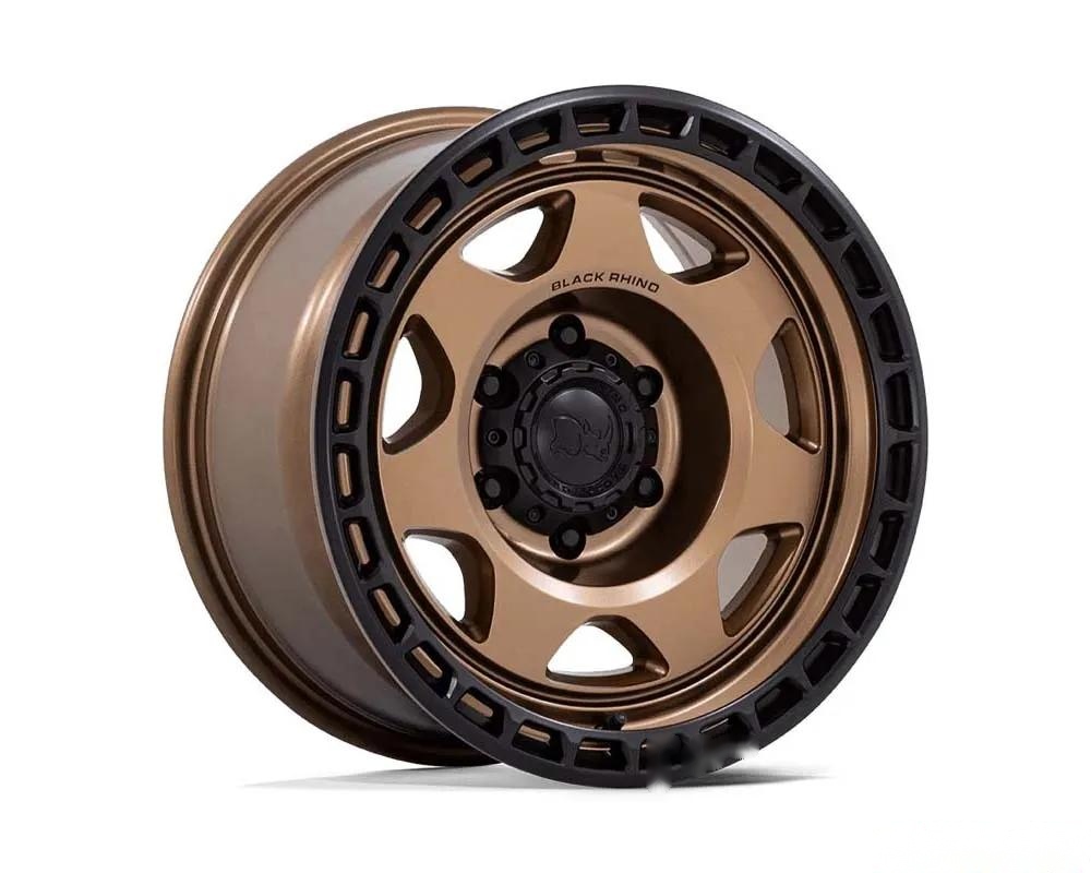 Black Rhino Wheels BR018 Voyager Wheel 17x8.5 6x135 0 Matte Bronze w/Matte Black Lip