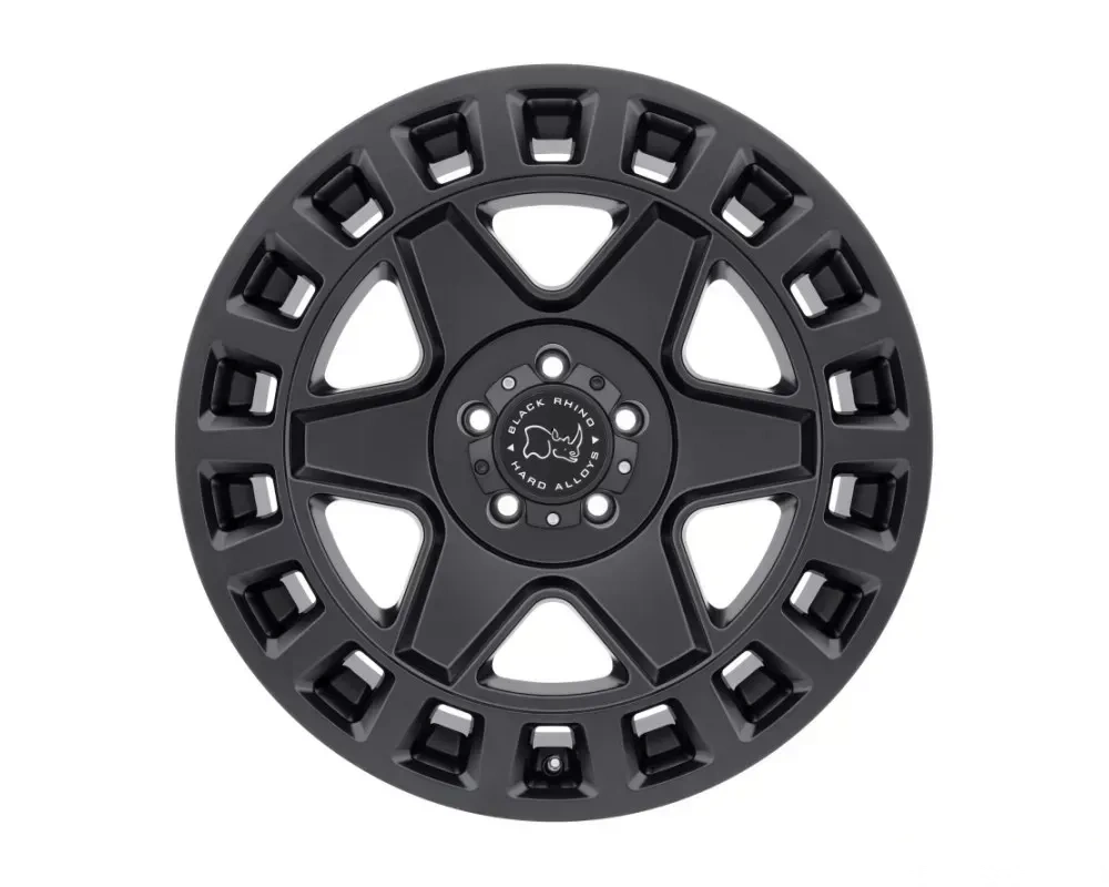 Black Rhino York Matte Black Wheel 17x8 5x120 35mm CB76