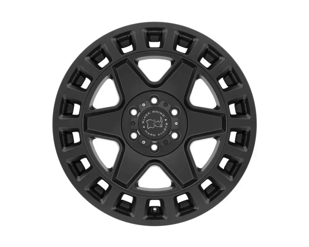 Black Rhino York Matte Black Wheel 17x9 6x139.70|6x5.5 -12mm CB112