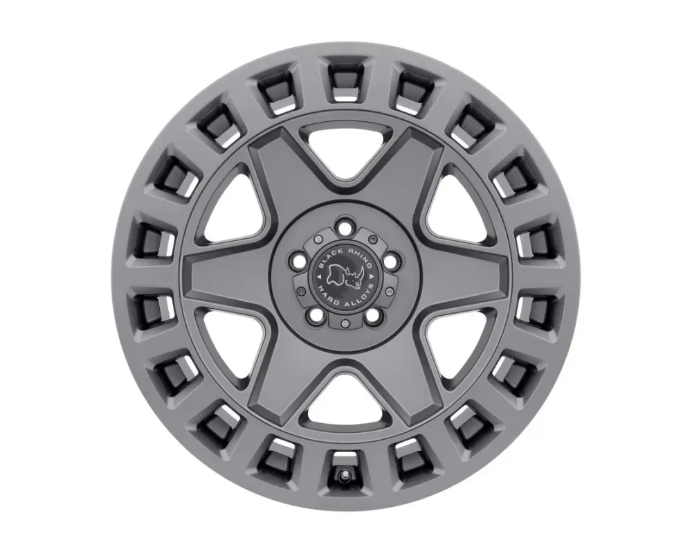Black Rhino York Matte Gunmetal Wheel 17x8 5x120 35mm CB76