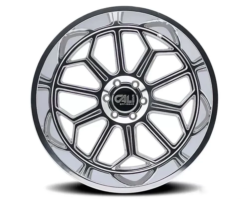 Cali Off-Road Auburn Wheel 20x10 6x139.7 -25mm Polished