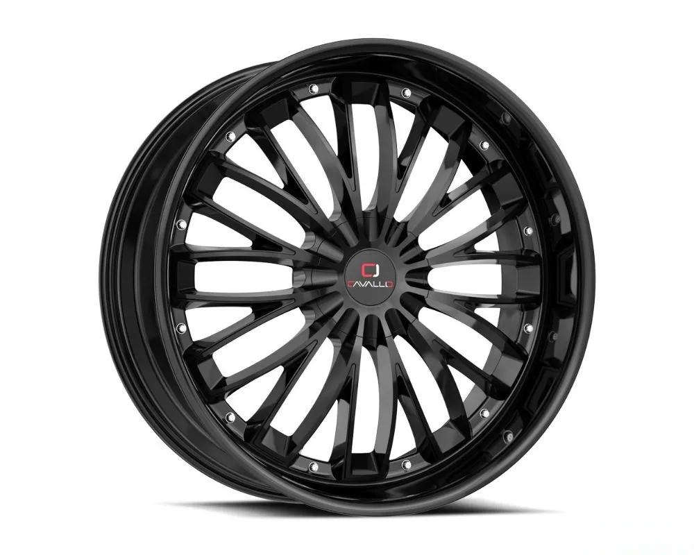 Cavallo CLV-42 Wheel 18x8 5x114.3|5x120 35mm Gloss Black